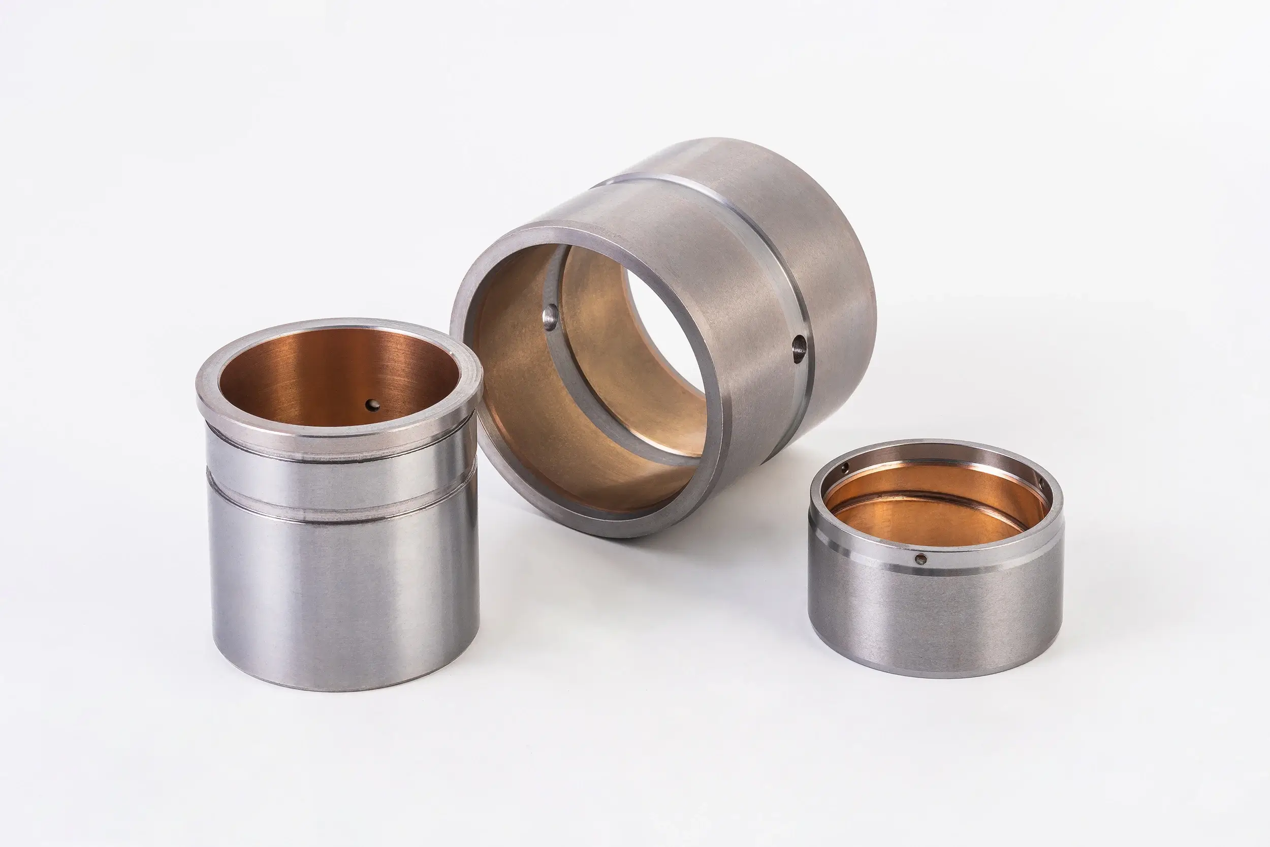 Steel Backed Bronze Bushings with sintered bronze lining